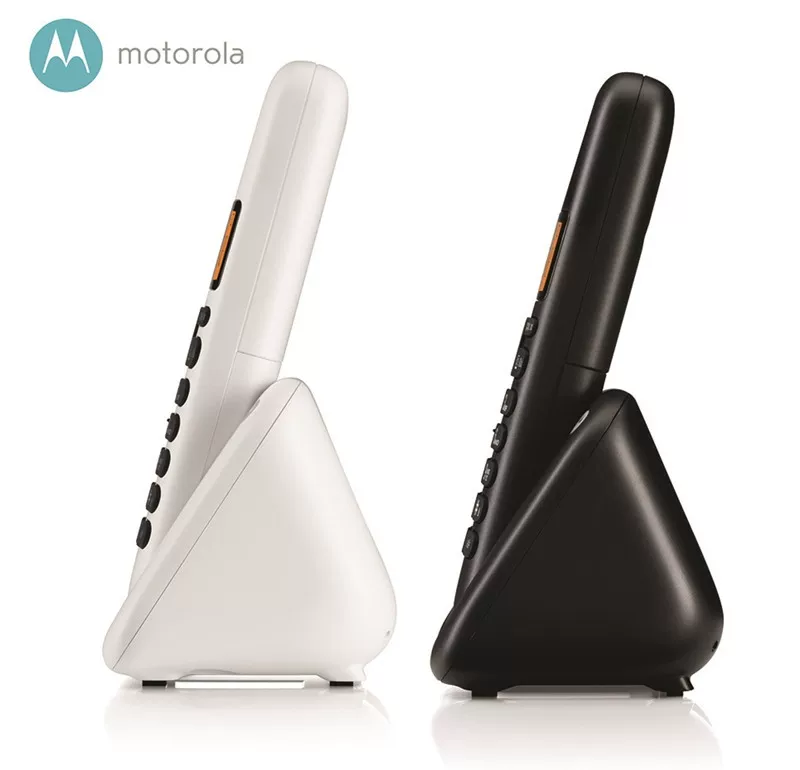 Моторола T301C цифровой беспроводной телефон для офиса стационарный домашний фиксатор — подставка автономная
