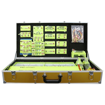 2024 Teacher version of electrical demonstration box Magnetic suction style optical primary three teachers with teaching aid Magnetic adsorption blackboard junior high school physics experimental equipment experimental box teaching instrument circuit small hole imaging