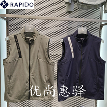 Samsung RAPIDO 22 Autumn Mens Mesh Breathable Stand Collar Vest CN2739Z03H CN2739Z03R
