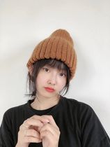 20 South Korea East Gate Autumn Winter New European And European Fashion Brief Yoyo Net Red 100 Hitch Warm Wool Line Hat Woman Knit Hat