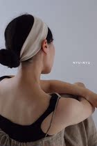 South Korea Dongdaemun Hair Hoop Korean Version of European and American Brief Net Red-ins Stripes Hair Clip Versatile Wash Face Hairdresse