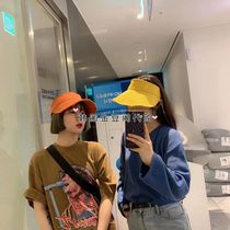 South Korea East gate MEMUSE Summer new net version of linen empty top sun shade anti-hood child foldable