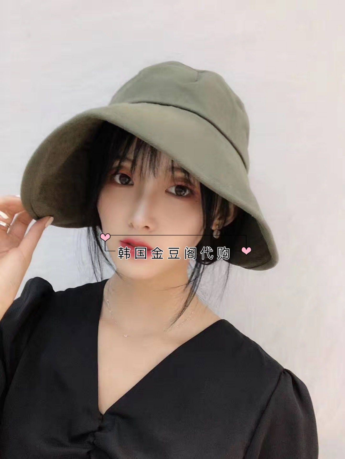 Spot special price Korea Dongdaemun Spring Xia's new fisherman's hood behind the sun to design sunhat children