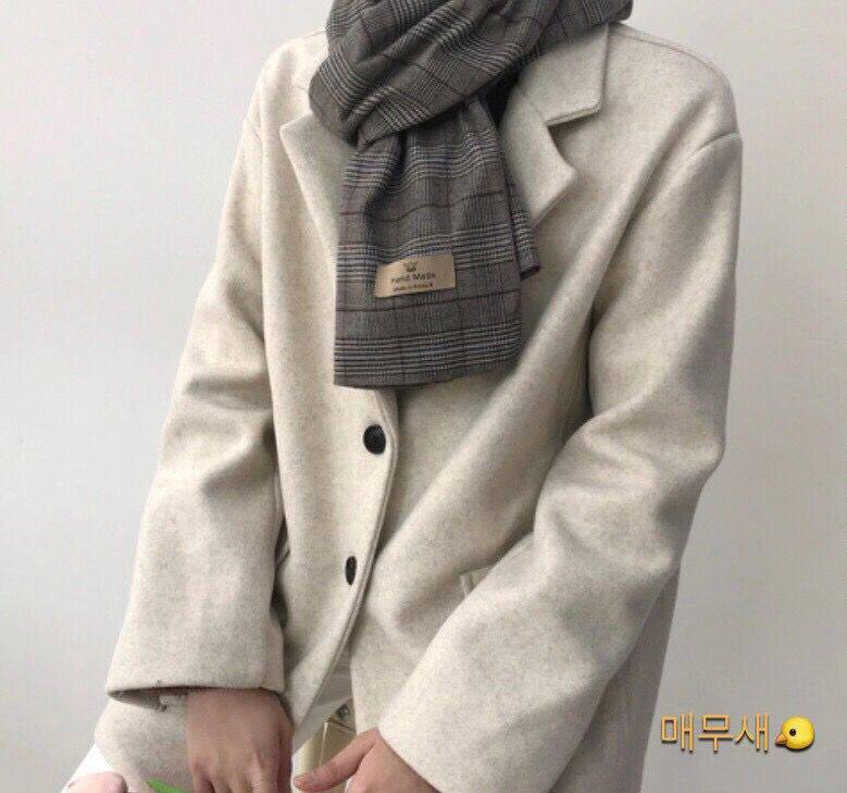 20 Winter South Korea East Gate Scarves scarves, European and American fields Idylang Plaid Tennis Red Retro Scarf Lady Shawl