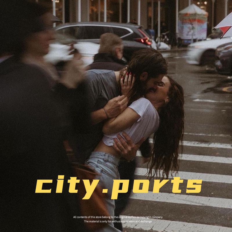 Photographer City.Ports European and American Fashion Sexy Beauty Models Retro Portrait Photography Aesthetic Enhancement Resources