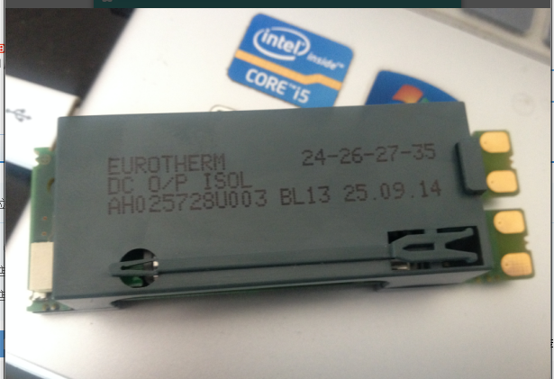The original Continental thermostat function module D5 module realizes the input function