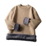 Утепленный демисезонный свитер, удерживающее тепло термобелье, трикотажный лонгслив, облегающий крой