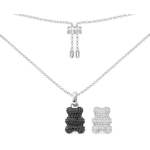 APM Monaco Baby Mood Yummy Black and White Necklace Fashionable Design Gift for Men and Women Couples