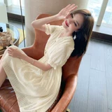 Шифоновая летняя юбка, приталенный корсет, платье, подходит для подростков