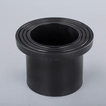PE butt hot melt flange head PE flange 75 90 110 160 200
