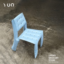 Modern minimalist creative colorful balloon chair modern designer metal restaurant dining chair decorative pose leisure chair