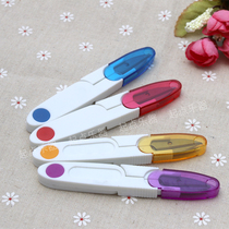 Guzheng tape scissors childrens long scissors pipa special scissors safety with lid