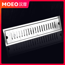 Hanmo 304 stainless steel shower room hotel project deodorant floor drain long porous leak core large displacement floor leak cover