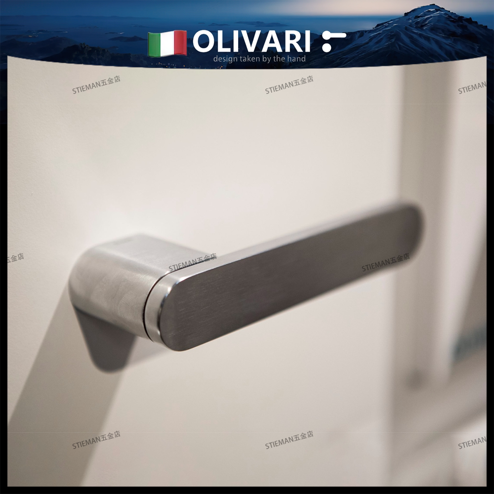 Italian OLIVARI high-end door lock designer recommends magnetic silent pure copper lock RADIAL M235
