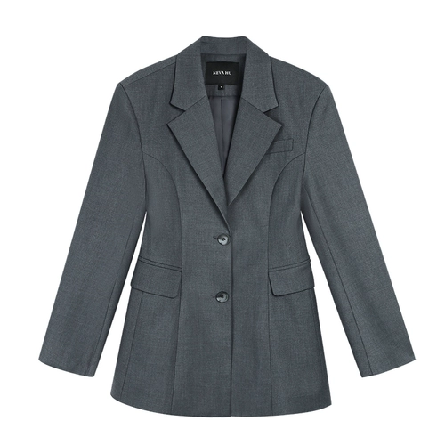 Черный корсет, приталенный пиджак классического кроя, в корейском стиле, изысканный стиль, яркий броский стиль