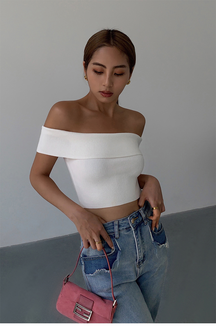 White Crop Top