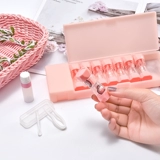 Невидимые маленькие портативные очки, милая система хранения, коробка, простой и элегантный дизайн