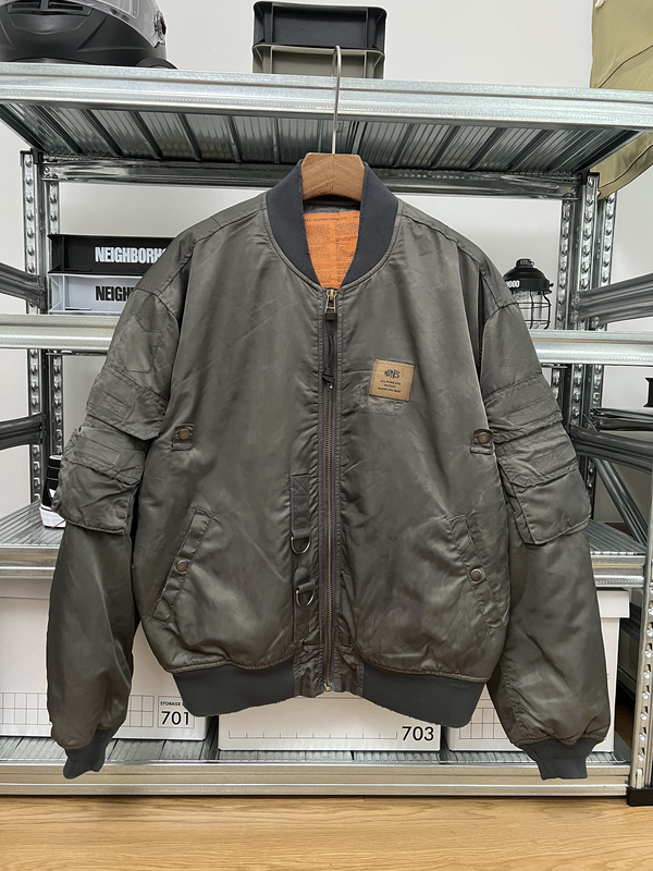 In-Stock Shawn Yue Madness Trendy Batik Distressed Baseball Jacket Cotton Coat Ma1 Flight Jacket