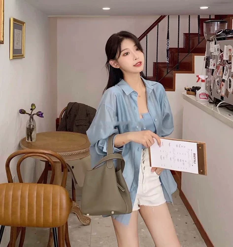 Корзина, вместительная и большая сумка, портативная барсетка для невесты, премиум класс, из натуральной кожи