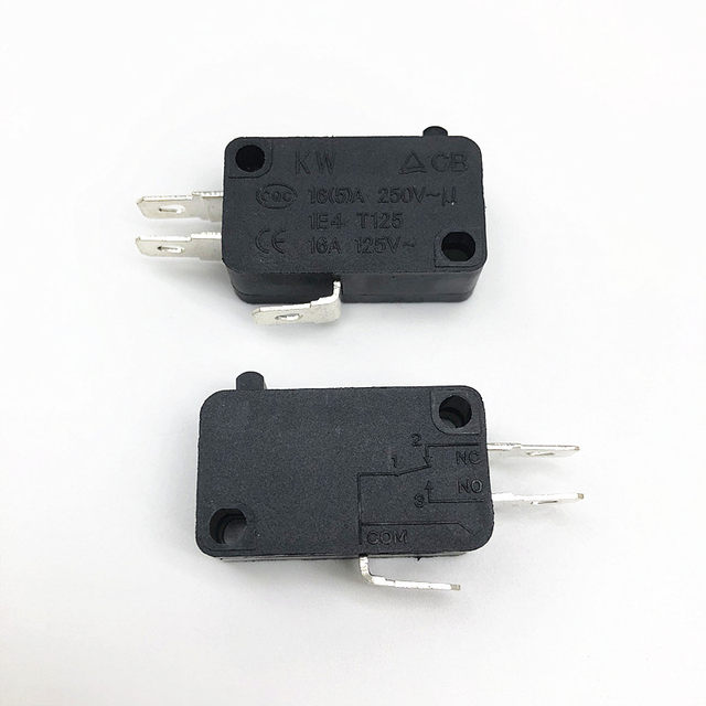 Suitable for Midea and other brands of rice cooker accessories micro switch 16A250VACT125 tact switch