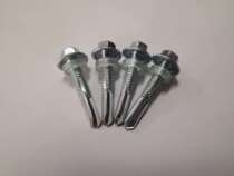 5 tail lengthened tail hexagon drilling tail screw and 5 Number of tail thickened iron plate I-steel special drilling tail screw