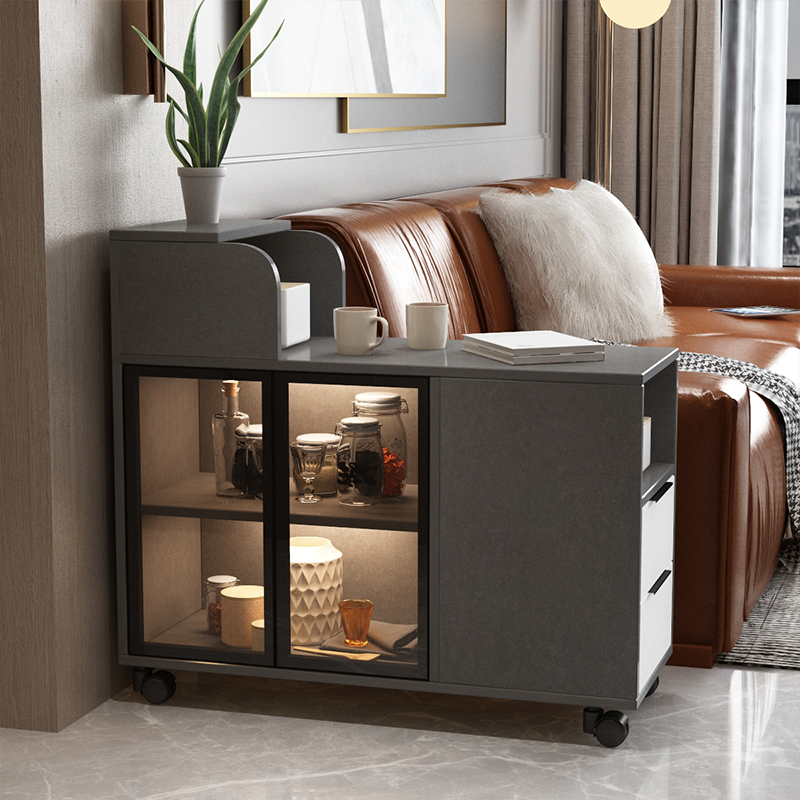 Coffee table table living room home modern minimalist sofa side cabinet small apartment tea cabinet living room mobile side table side cabinet
