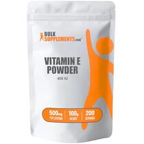 BulkSupplements com Vitamin E 400 IU Powder - as D-Alpha