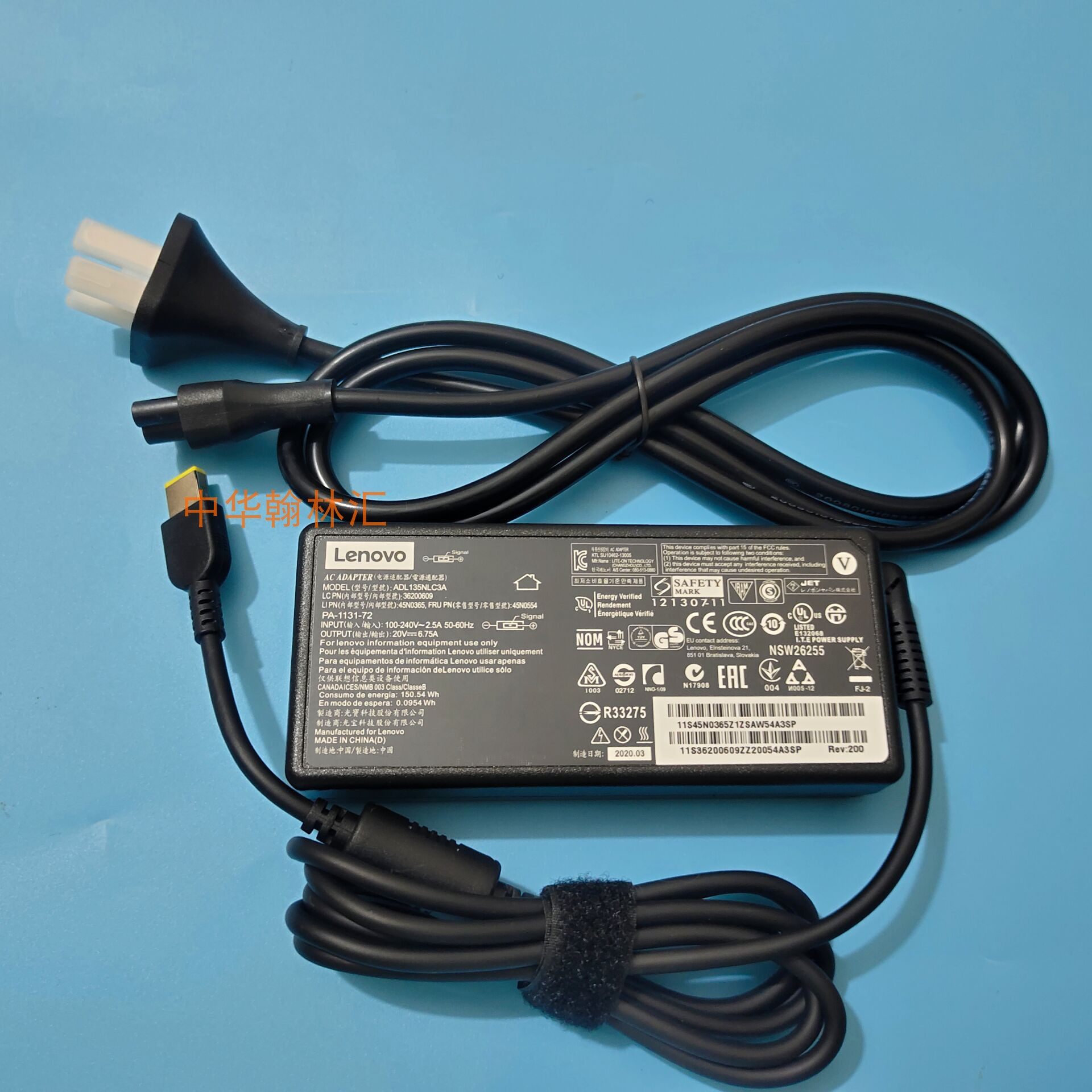 Original Lenovo Savior R720 Y700 Y50-70 power adapter 20V6 75A charging cable 135W