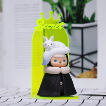 Bubble Mart Bi Qi molly Rabu theme display hidden base