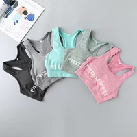 Đồ lót thể thao nữ chạy bộ chống sốc tập hợp áo vest học sinh cỡ lớn mùa hè không có vòng thép chống áo ngực chống chảy xệ - Đồ lót thể thao áo tank top gym nữ