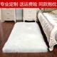 Simple plush carpet, bedroom bedside floor mat, living room coffee table mat, imitation wool window decoration customization