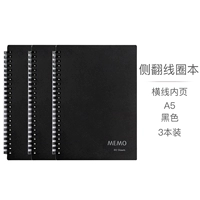 Rolling A5 Horizontal Line/3 книги черные