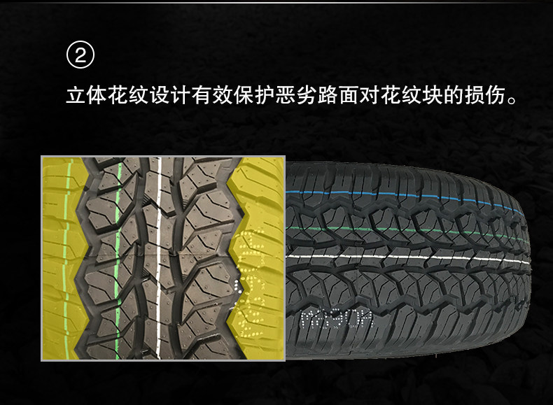 Jiangling Motors Yusheng S350 Tire 235/65R 17 265/65R17 2.0T2.4T Original at Off-road Tire