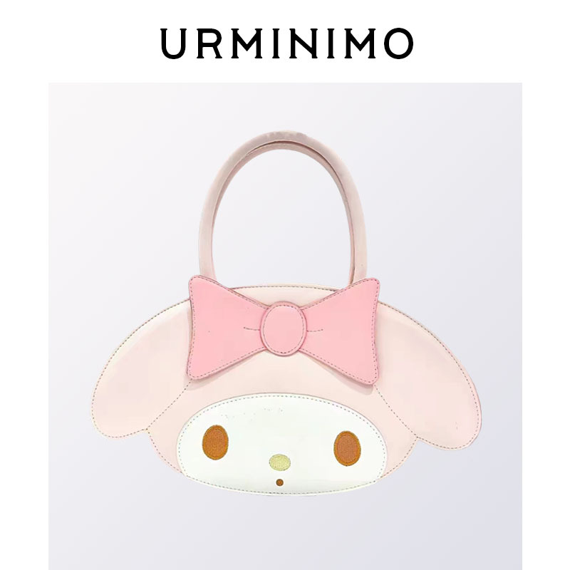 Cute Cartoon Big-Eared Rabbit Bag for Women 2026 New Pink Handbag Lolita Versatile Shoulder Crossbody Bag