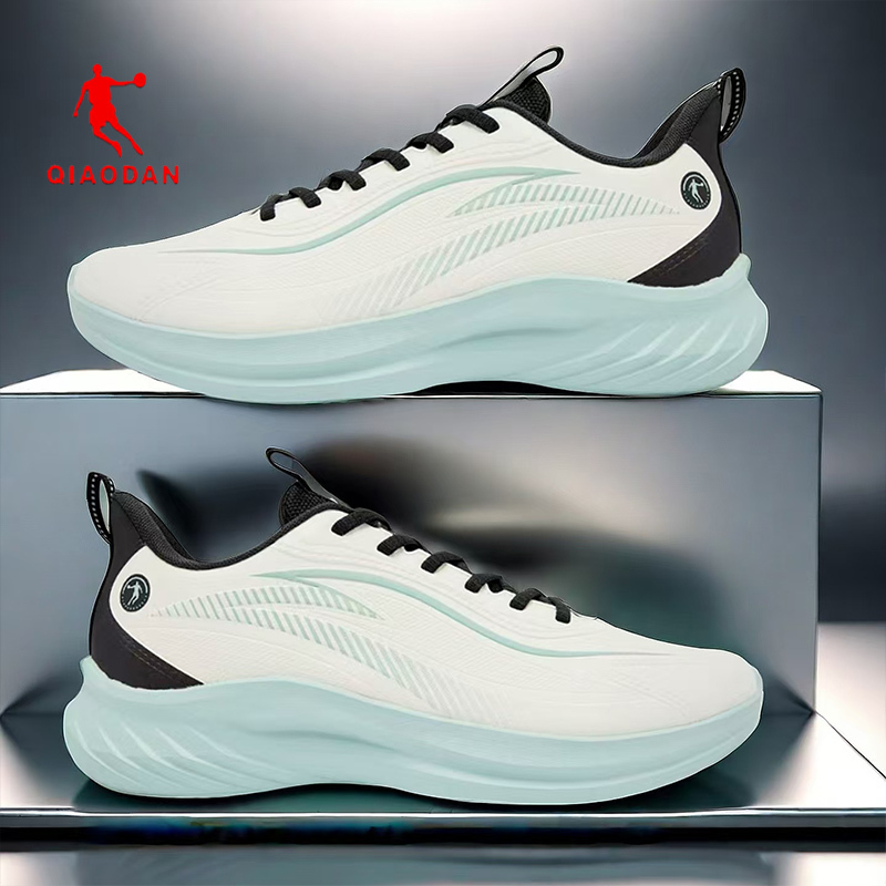 Jordan Men's Shoes 2026 Spring and Summer New Leather Waterproof Soft-Soled Sports Shoes Men's Cushioning Lightweight Wear-Resistant Running Shoes