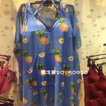 Fendi poetry counter womens fashion pineapple sexy thin bikini swimsuit 3-piece swimsuit FS0669