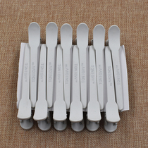 Hairdressing Clip Frosted Duckbill Clip Long Mouth Beauty Hair Clip Partition Clip Bronzed Hair Cut Hair Cut Positioning Clip