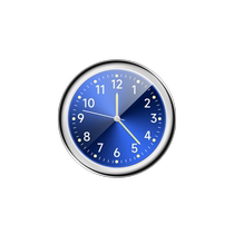 Motorcycle electric vehicle waterproof electronic watch car time display sun protection luminous watch car central control quartz watch