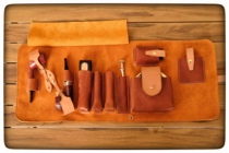 Lawangfu manually crafted new tobacco moisturizer pure cow leather fur fur furnished fur furnished fu fu