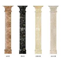 Stone plastic imitation marble overall TV background wall Roman column Water transfer cylinder square column