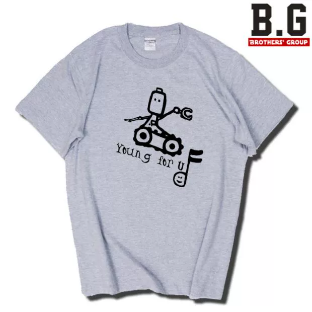 Ban nhạc dạ tiệc T-shirt Trẻ trung cho bạn cổ tròn tay ngắn nhạc rock ngoại vi Su Duo - Áo phông thể thao