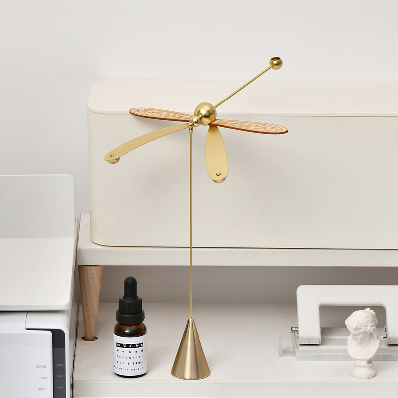 Net Red Dragonfly Balance Essential Oil Diffuser Aromatherapy Home Indoor Creative Ornament Birthday Healing Gifts for Girls