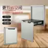 Hidden ultra-thin wall-mounted folding stool Door shoe cabinet shoe stool Bathroom stool Entrance chair shoe stool Household