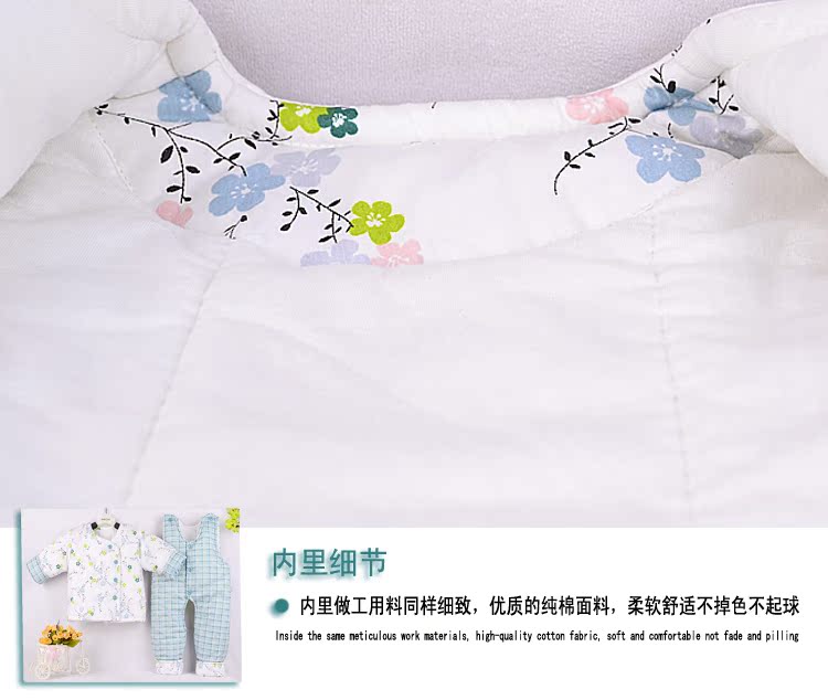 Bộ đồ hai dây mùa thu cho bé sơ sinh và áo sơ mi cotton cho bé sơ sinh nam và nữ ra ngoài áo khoác + yếm quần áo em bé
