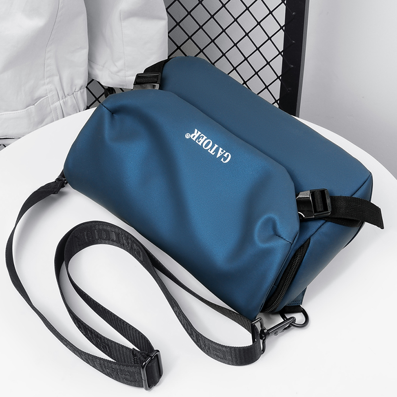 Tide Card Casual Twill Cablebag Men's Bag Day Ensemble Small Satchel Tooling Single Shoulder Bag Sportscapes Cloth Poor Bag