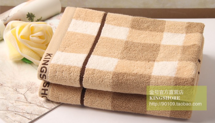 Vàng gối số bông bao gồm một cặp dày 100% cotton đơn giản thanh lịch nhẹ nhàng và thấm mạng G2051 RB564H - Khăn gối khăn trải gối