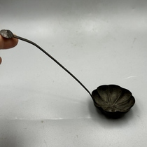 Antique miscellaneous wine baskets plum blossoms small spoons ancient drinking utensils home furnishings thin models do not use