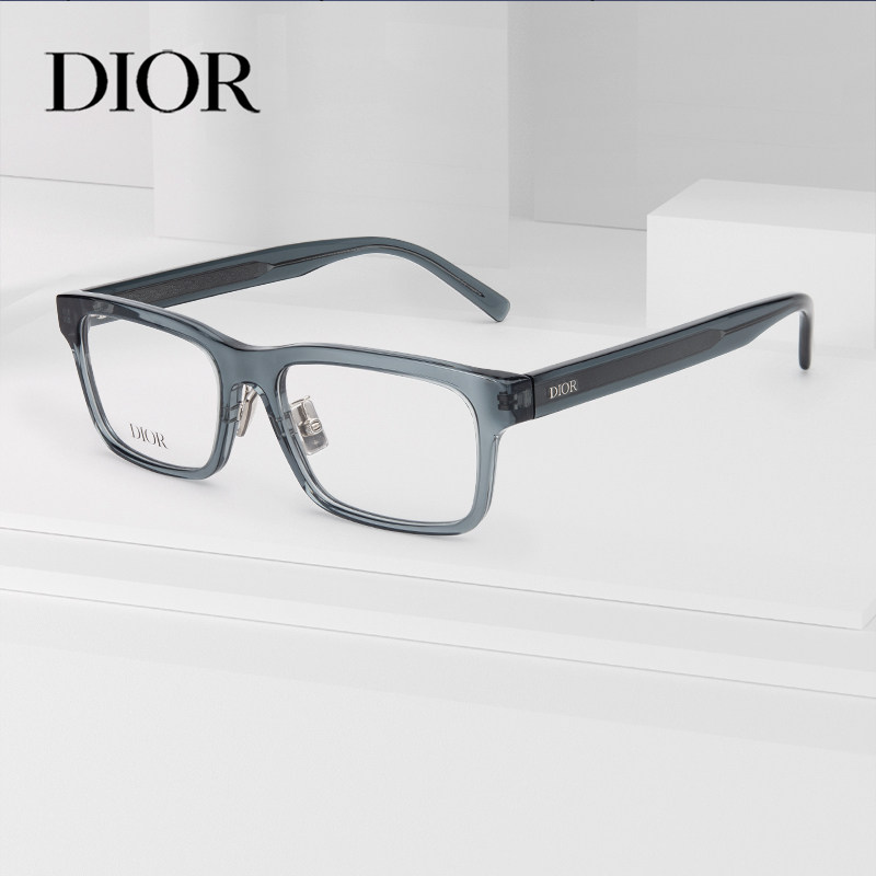 DIOR迪奥正品时尚板材方框眼镜架女DIORBOTANICAO S4F男百搭休闲