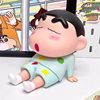 Crayon Shin-Chan Phone Stand Lazy Phone Holder 2024 New Cute Desktop Ornament Figurine Model Trendy Gift for Friends Fun Personalized Creative Desktop Decoration Ornament