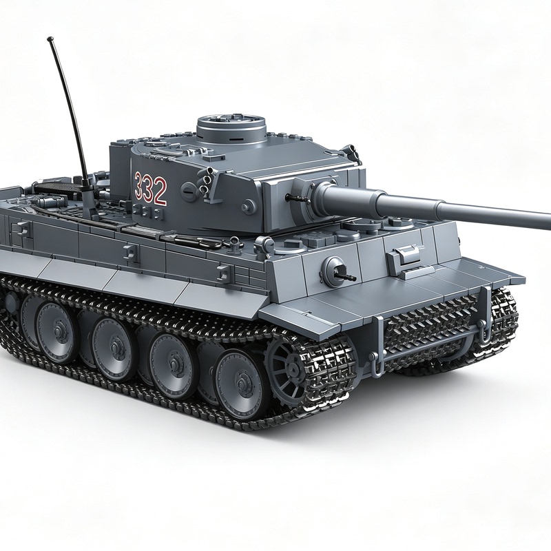 World War Ii Tiger Heavy Tank Military Vehicle 2026 New Model Building Block Toy Student Gift Compatible with Lego World War Ii Tiger Heavy Tank Military Vehicle 2026 New Model Building Block Toy Student Gift Compatible with Lego
